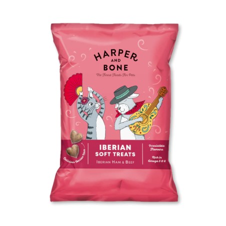 Harper and Bone Iberian Soft Treats Ham & Beef